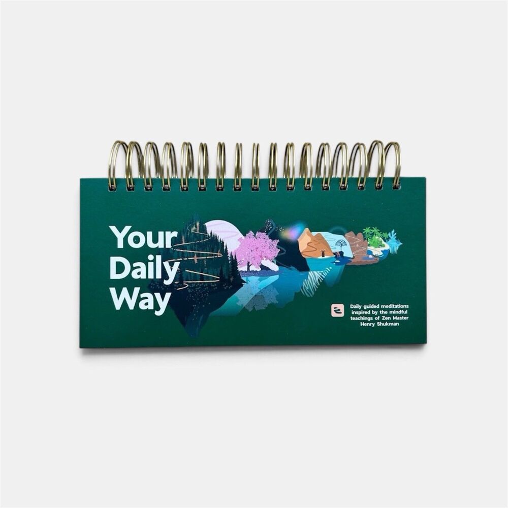Your Daily Way Guided Meditations Book from Zen Master Henry Shukman New